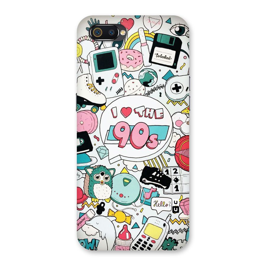 Heart 90s Back Case for Realme C2