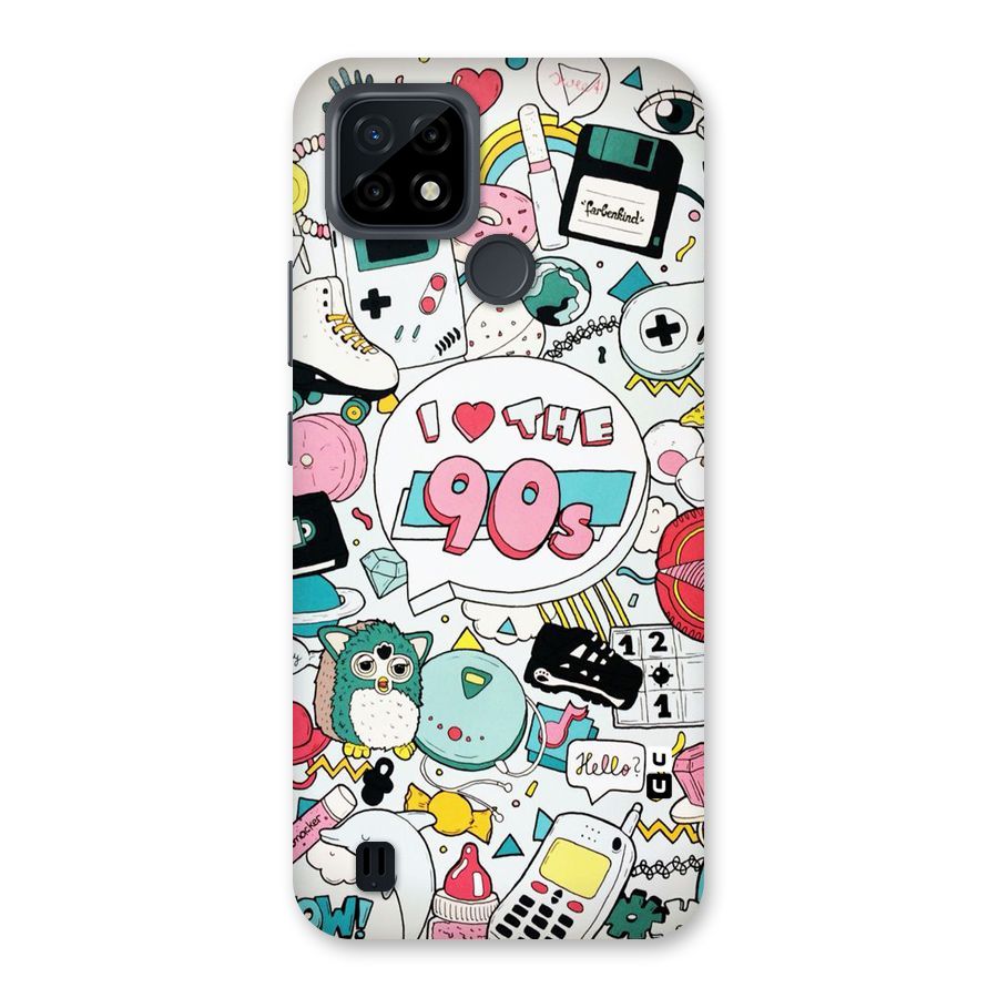 Heart 90s Back Case for Realme C21