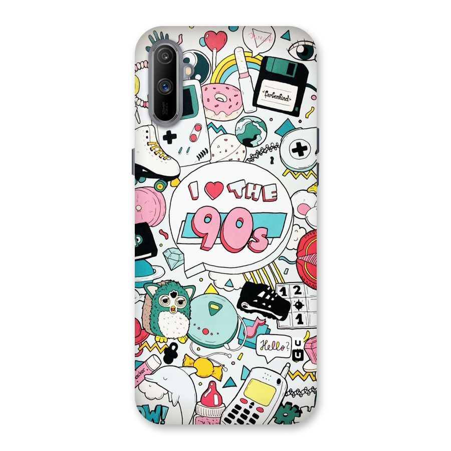 Heart 90s Back Case for Realme C3