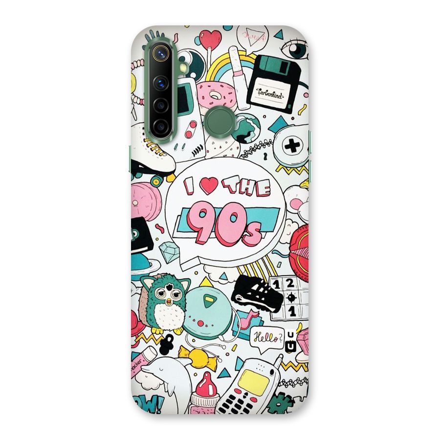 Heart 90s Back Case for Realme Narzo 10