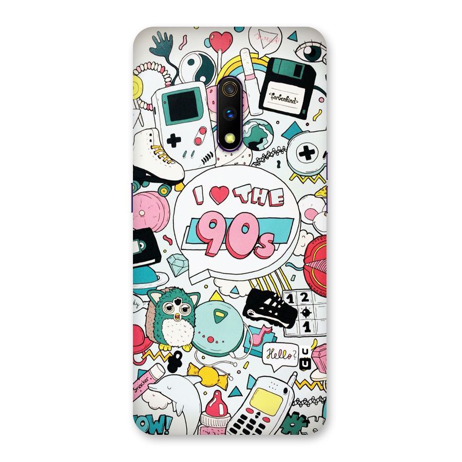 Heart 90s Back Case for Realme X