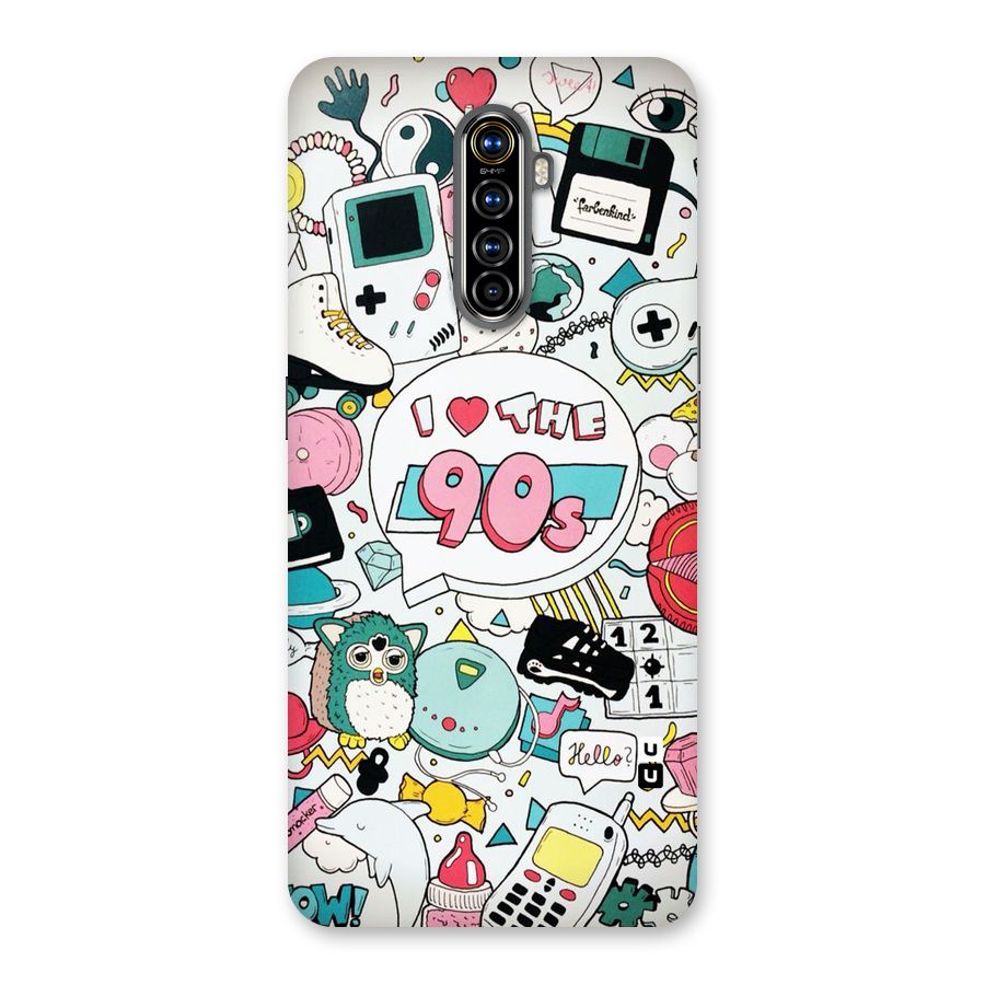 Heart 90s Back Case for Realme X2 Pro