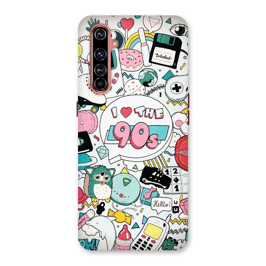 Heart 90s Back Case for Realme X50 Pro