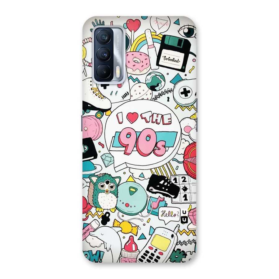 Heart 90s Back Case for Realme X7