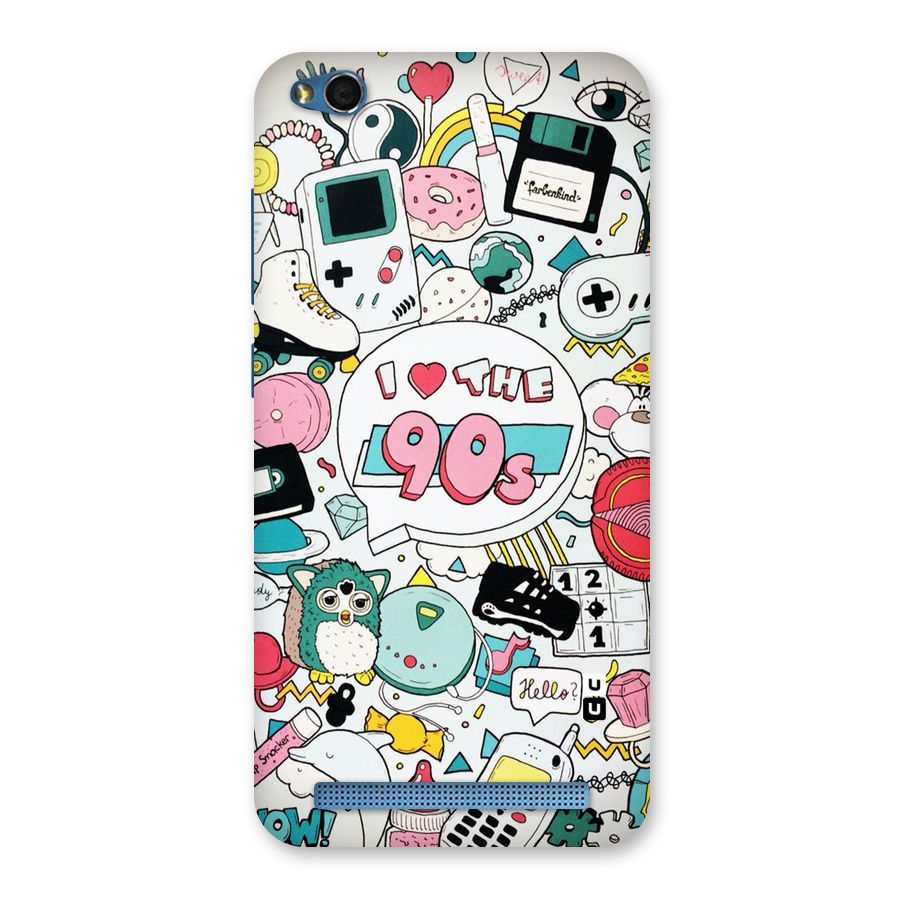 Heart 90s Back Case for Redmi 5A