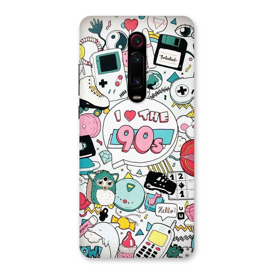 Heart 90s Back Case for Redmi K20