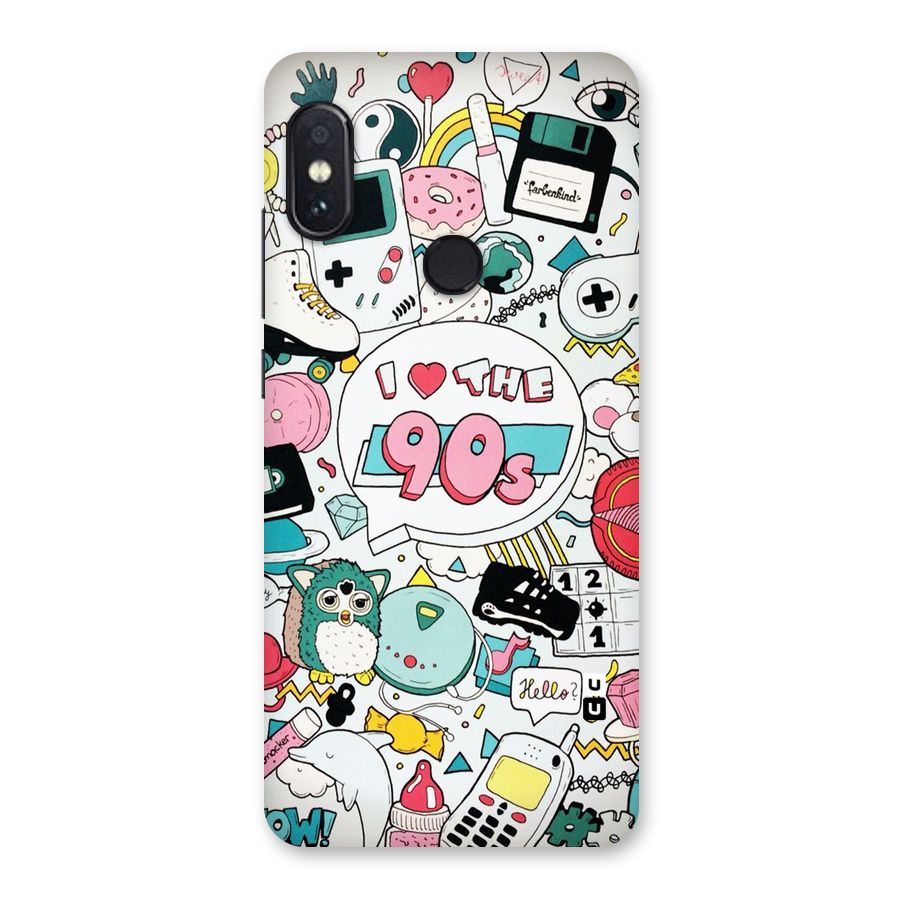 Heart 90s Back Case for Redmi Note 5 Pro