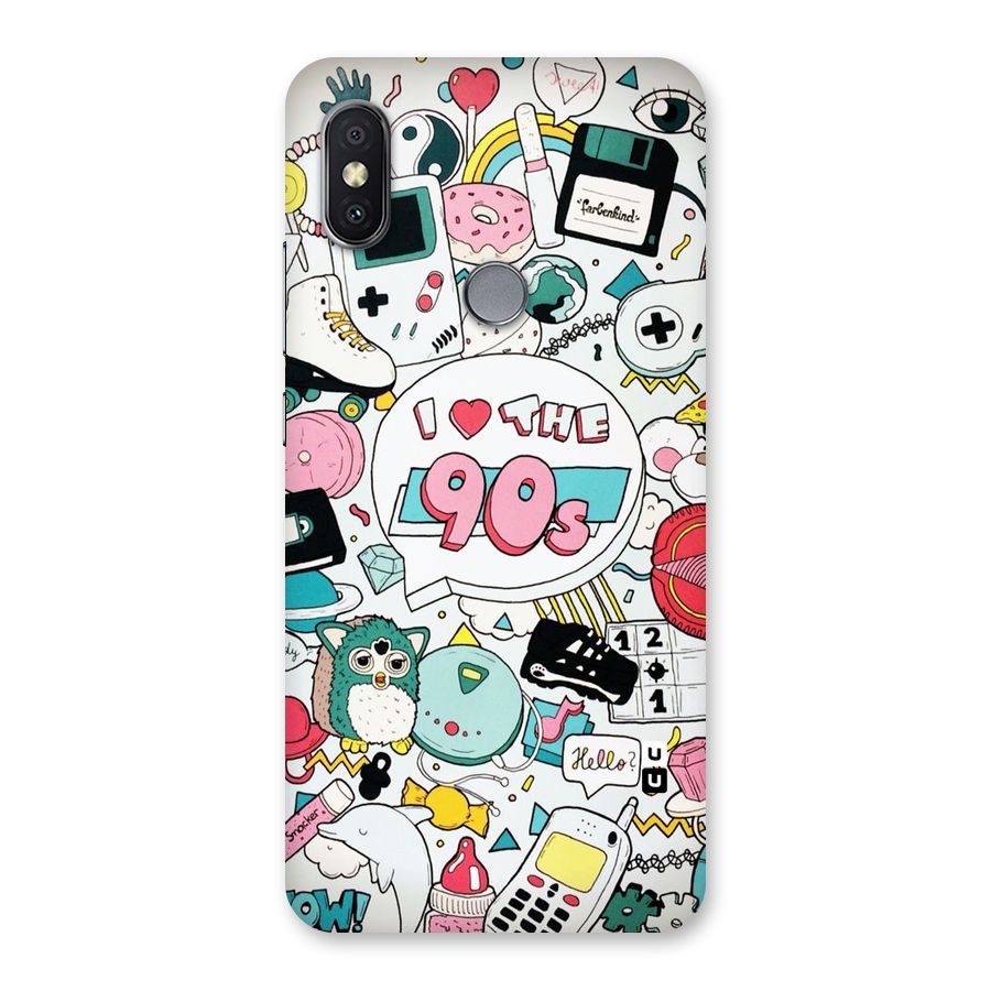 Heart 90s Back Case for Redmi Y2