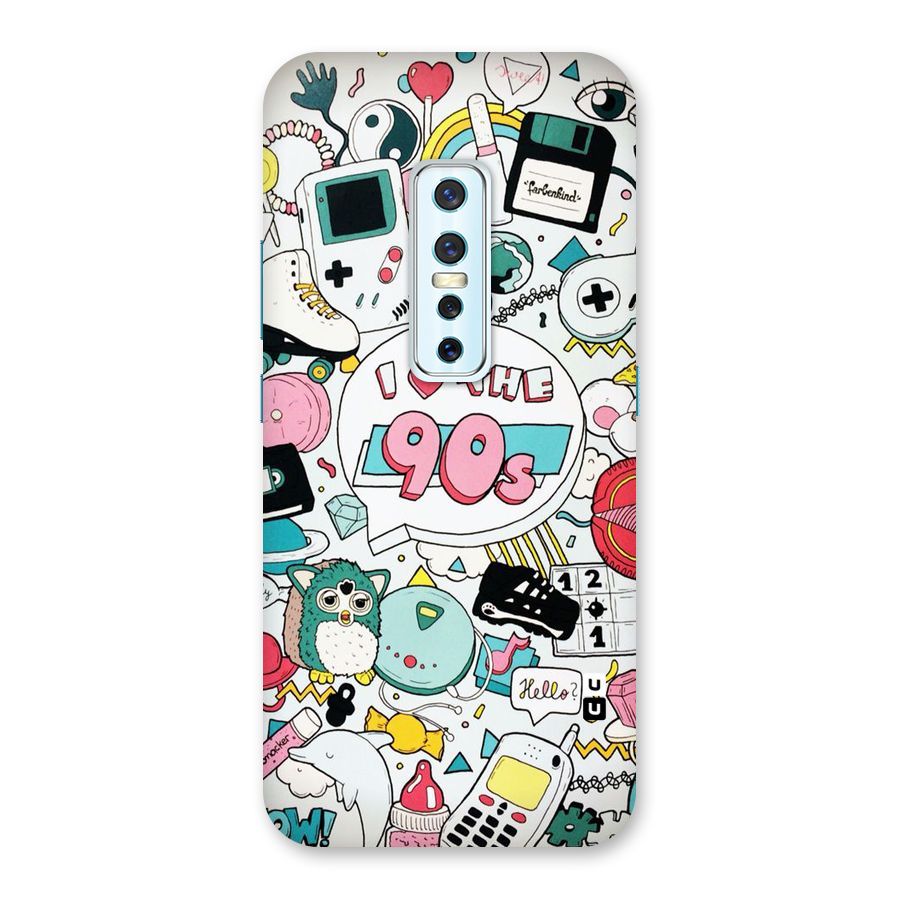 Heart 90s Back Case for Vivo V17 Pro