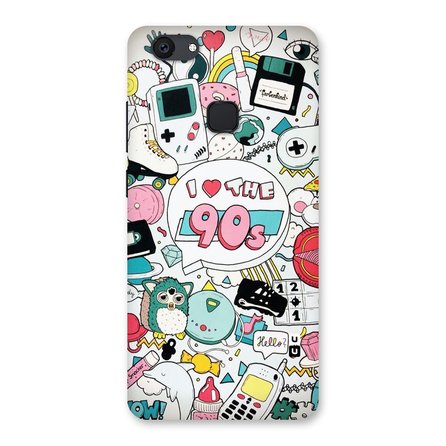 Heart 90s Back Case for Vivo V7 Plus