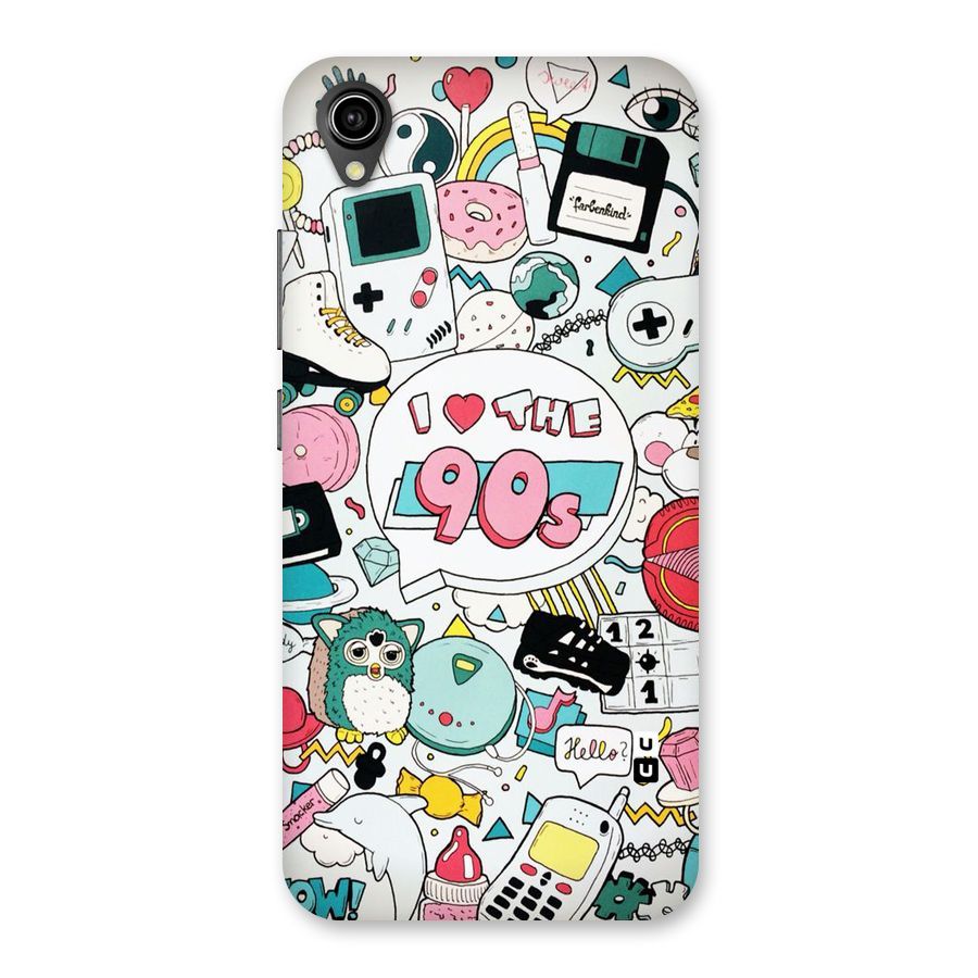 Heart 90s Back Case for Vivo Y90