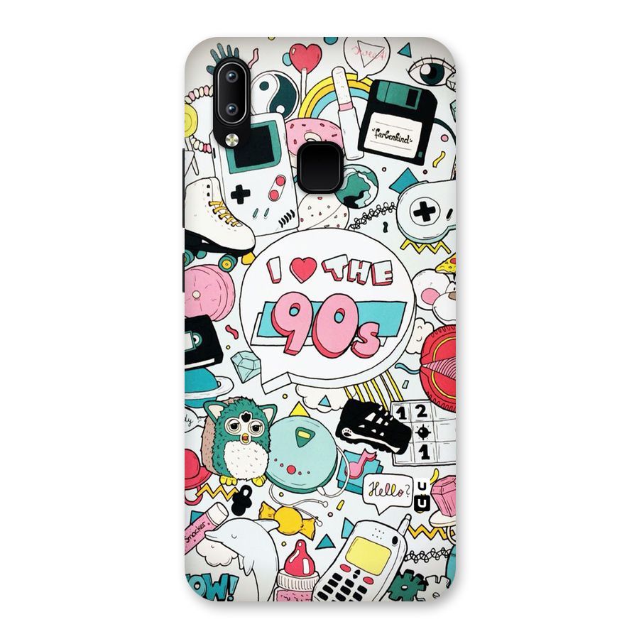 Heart 90s Back Case for Vivo Y93