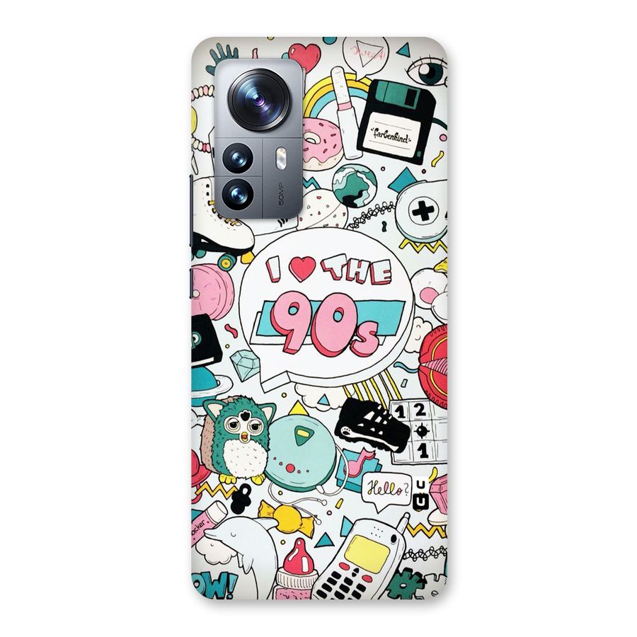 Heart 90s Back Case for Xiaomi 12 Pro