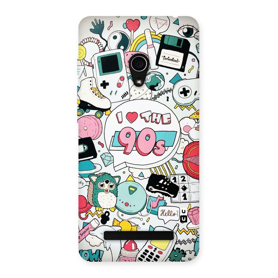 Heart 90s Back Case for Zenfone 5