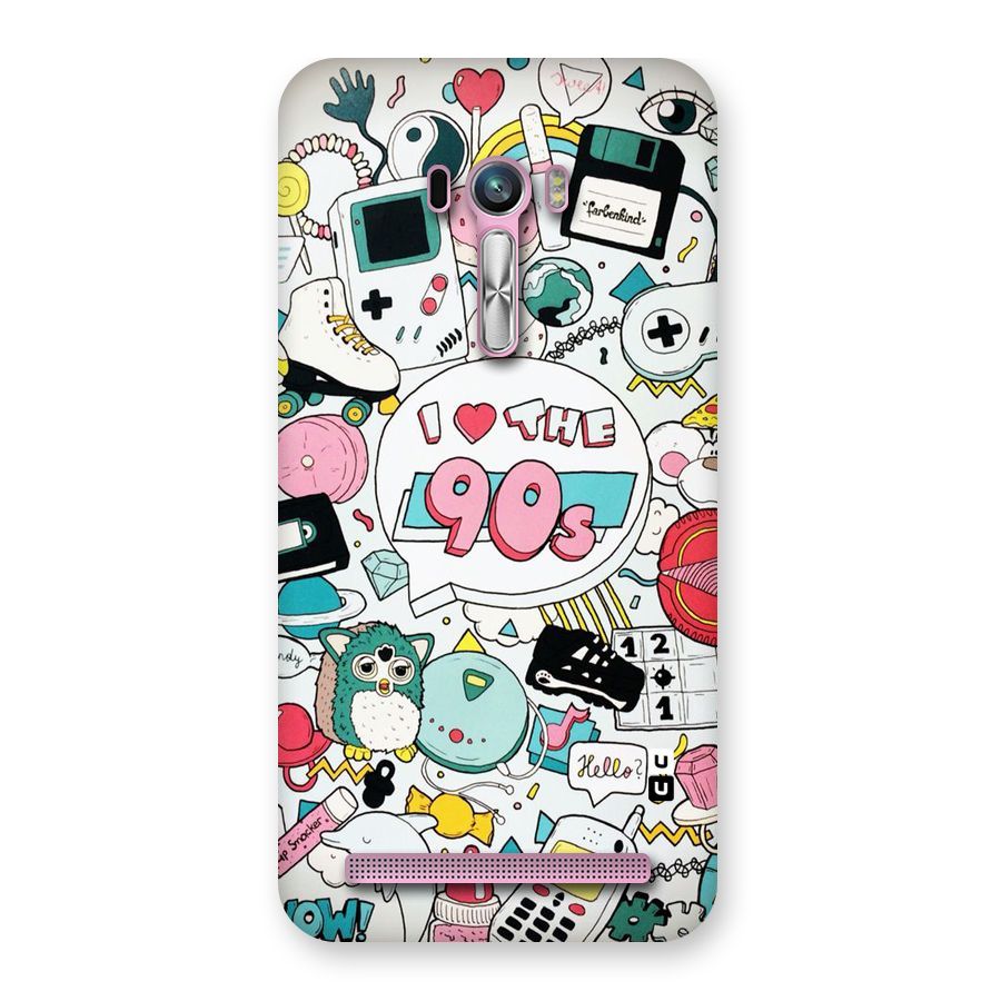 Heart 90s Back Case for Zenfone Selfie