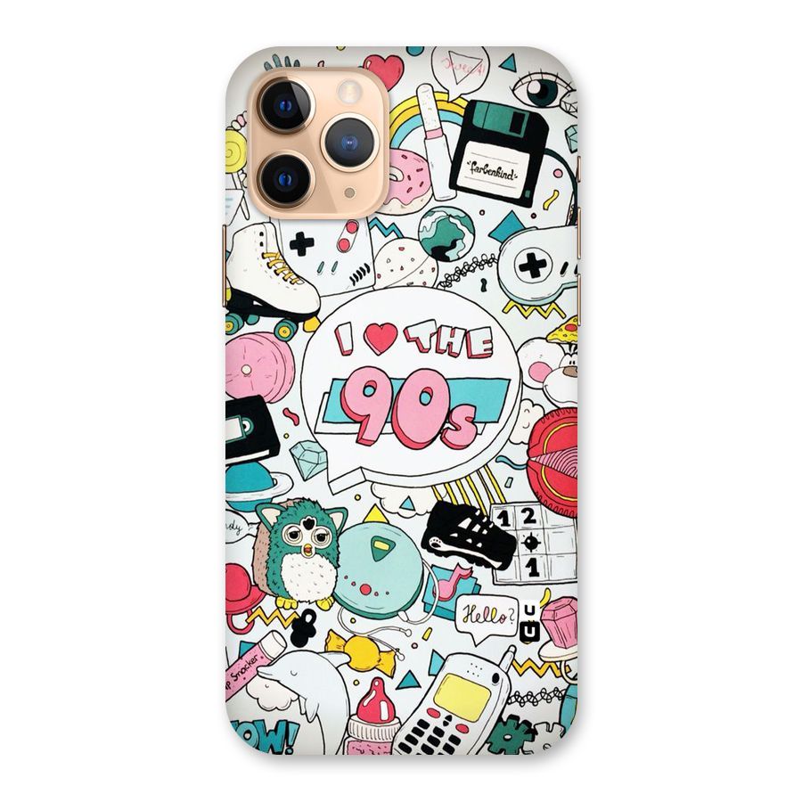 Heart 90s Back Case for iPhone 11 Pro