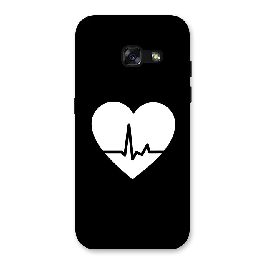 Heart Beat Back Case for Galaxy A3 (2017)
