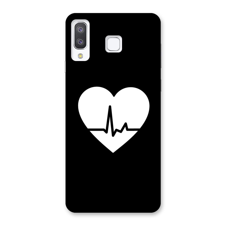 Heart Beat Back Case for Galaxy A8 Star