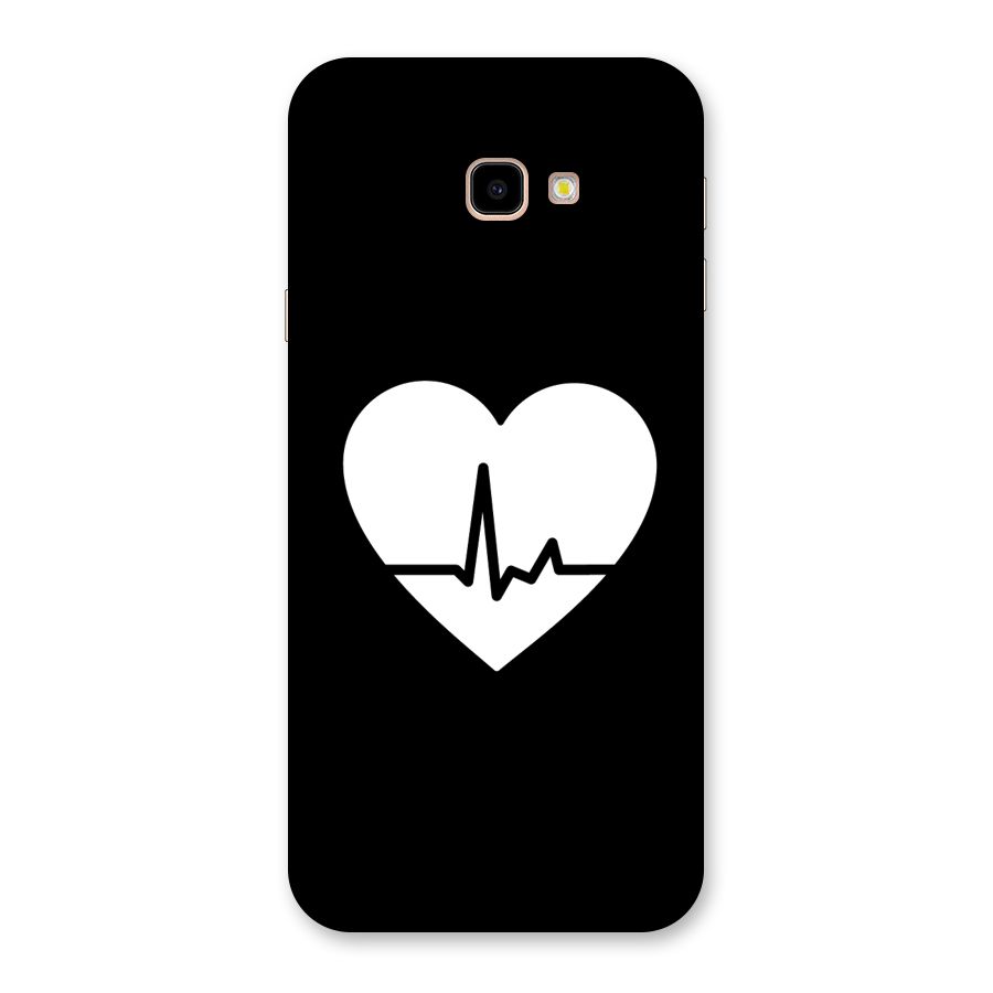 Heart Beat Back Case for Galaxy J4 Plus