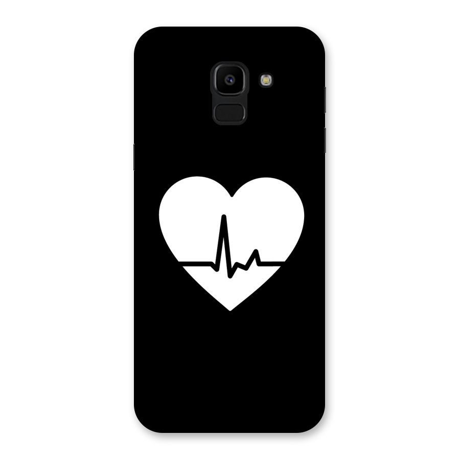 Heart Beat Back Case for Galaxy J6