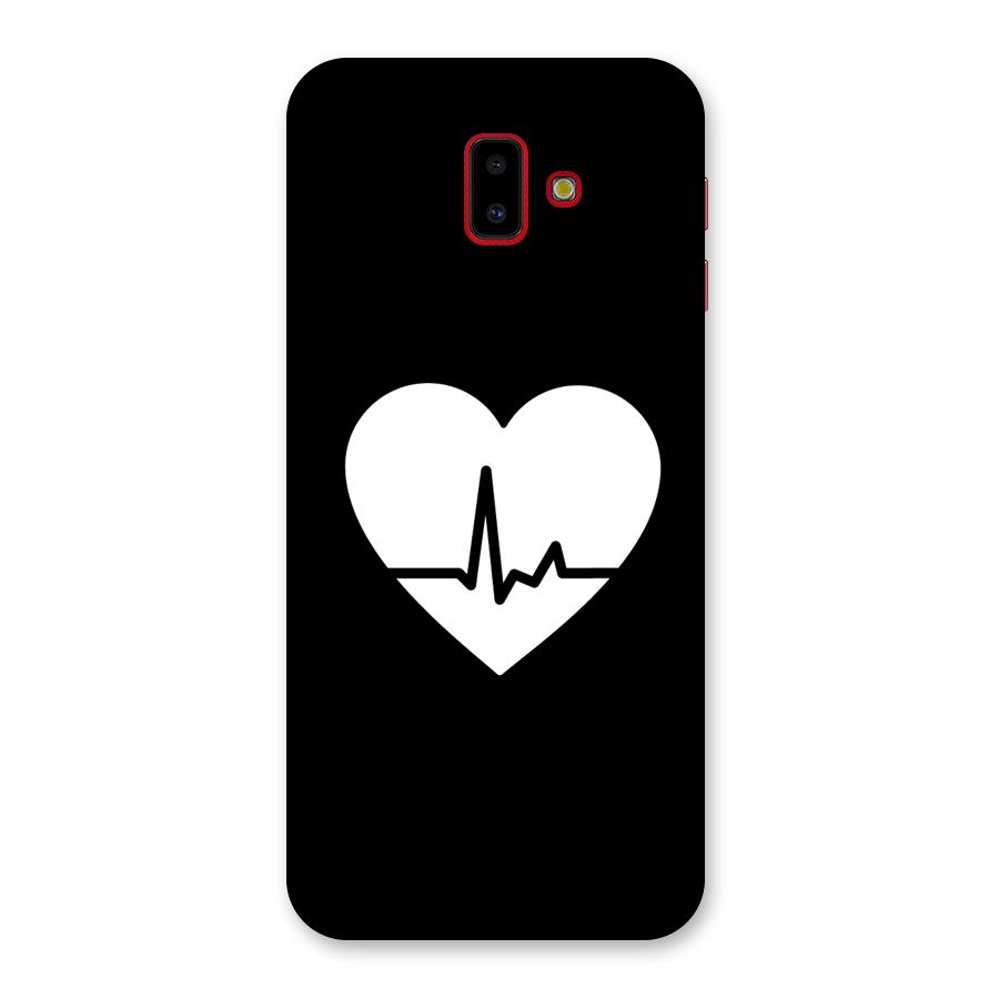 Heart Beat Back Case for Galaxy J6 Plus