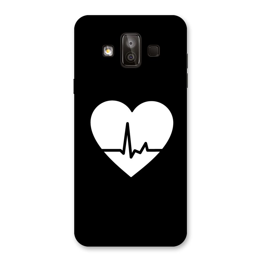 Heart Beat Back Case for Galaxy J7 Duo