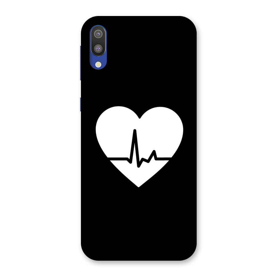 Heart Beat Back Case for Galaxy M10