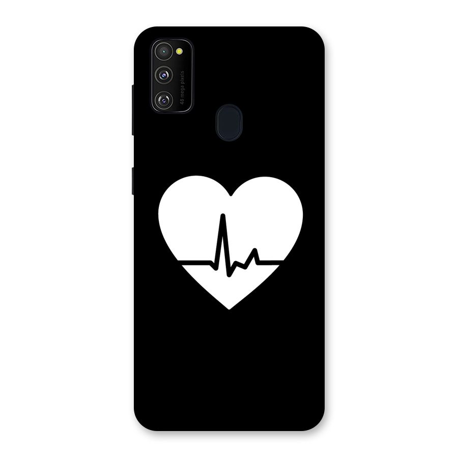 Heart Beat Back Case for Galaxy M30s
