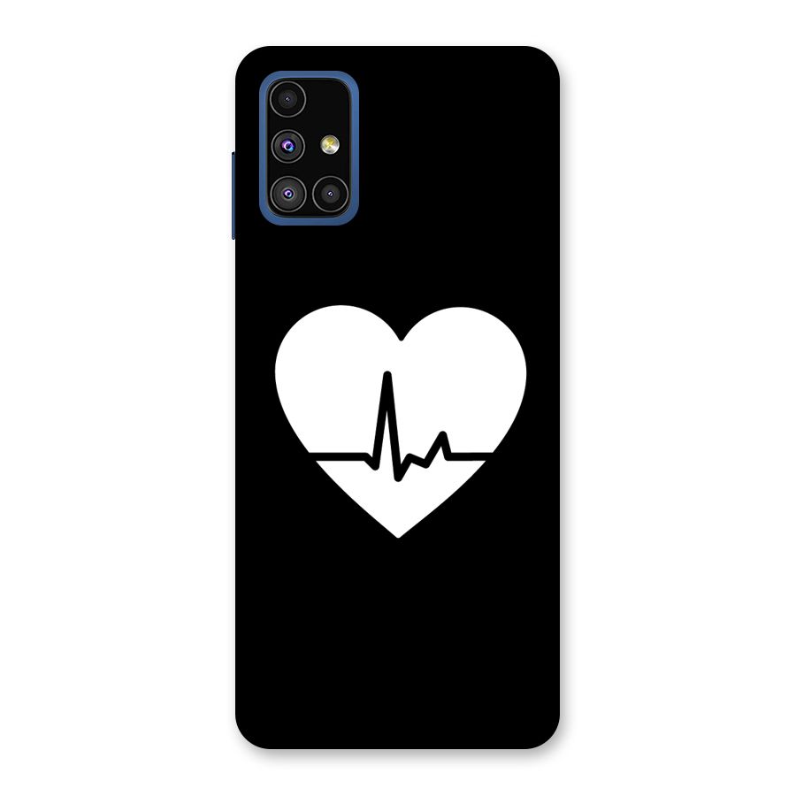 Heart Beat Back Case for Galaxy M51