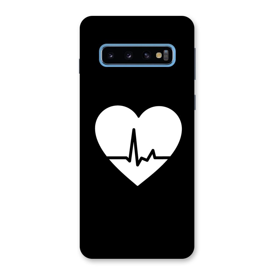 Heart Beat Back Case for Galaxy S10