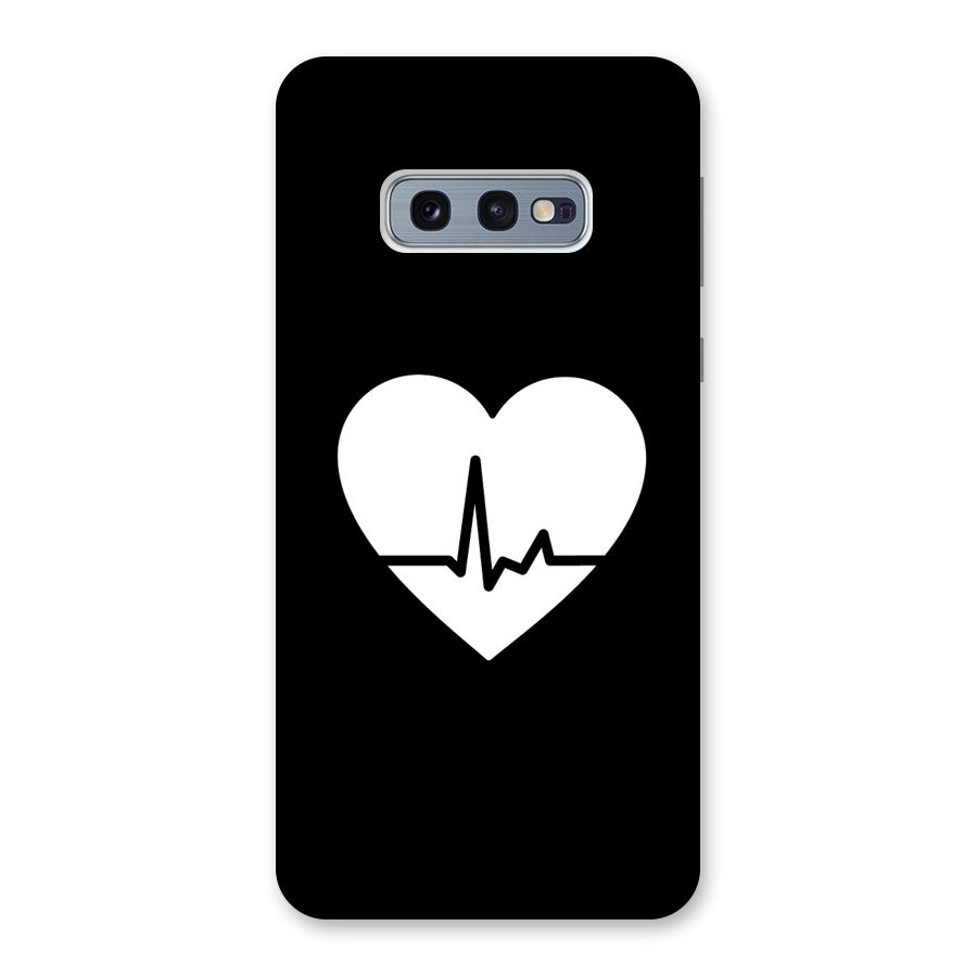 Heart Beat Back Case for Galaxy S10e