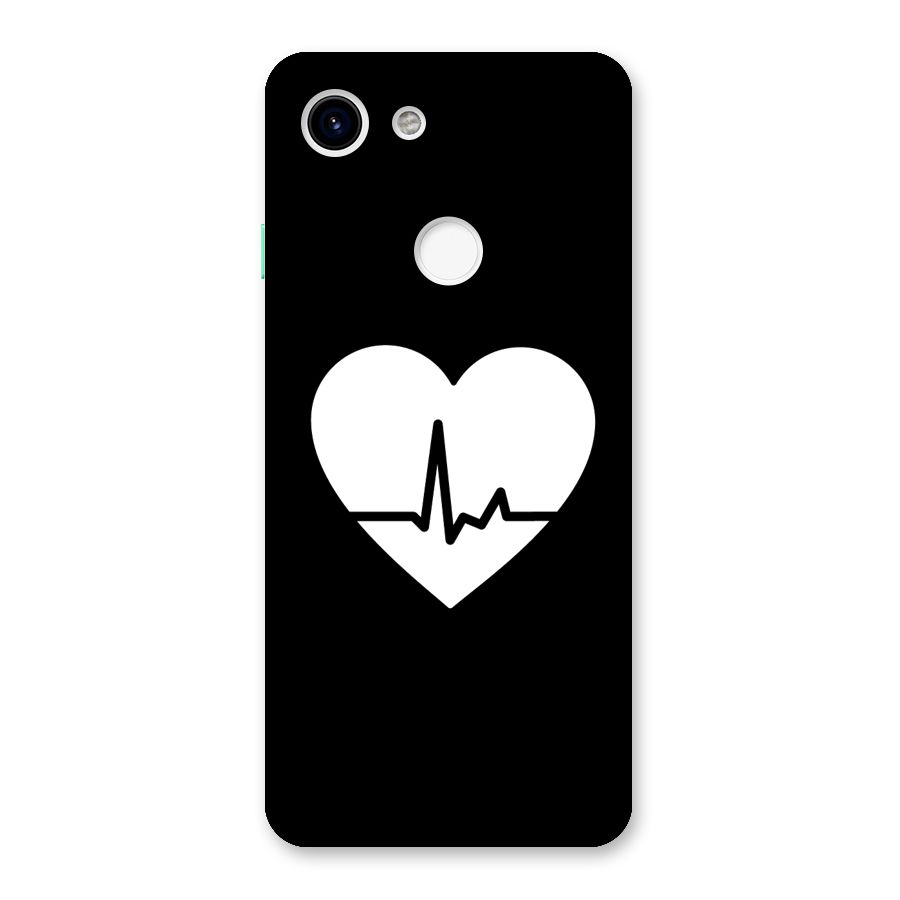 Heart Beat Back Case for Google Pixel 3