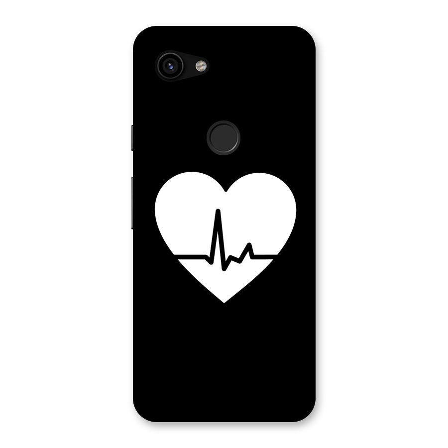 Heart Beat Back Case for Google Pixel 3a