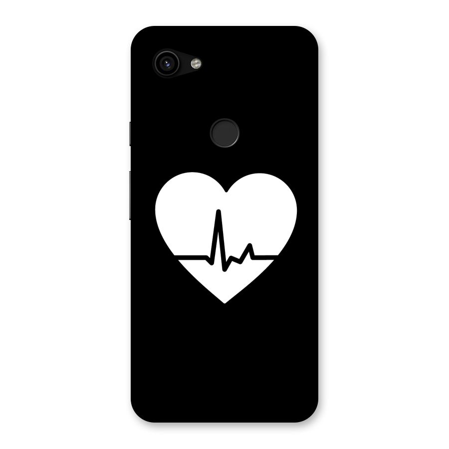 Heart Beat Back Case for Google Pixel 3a XL
