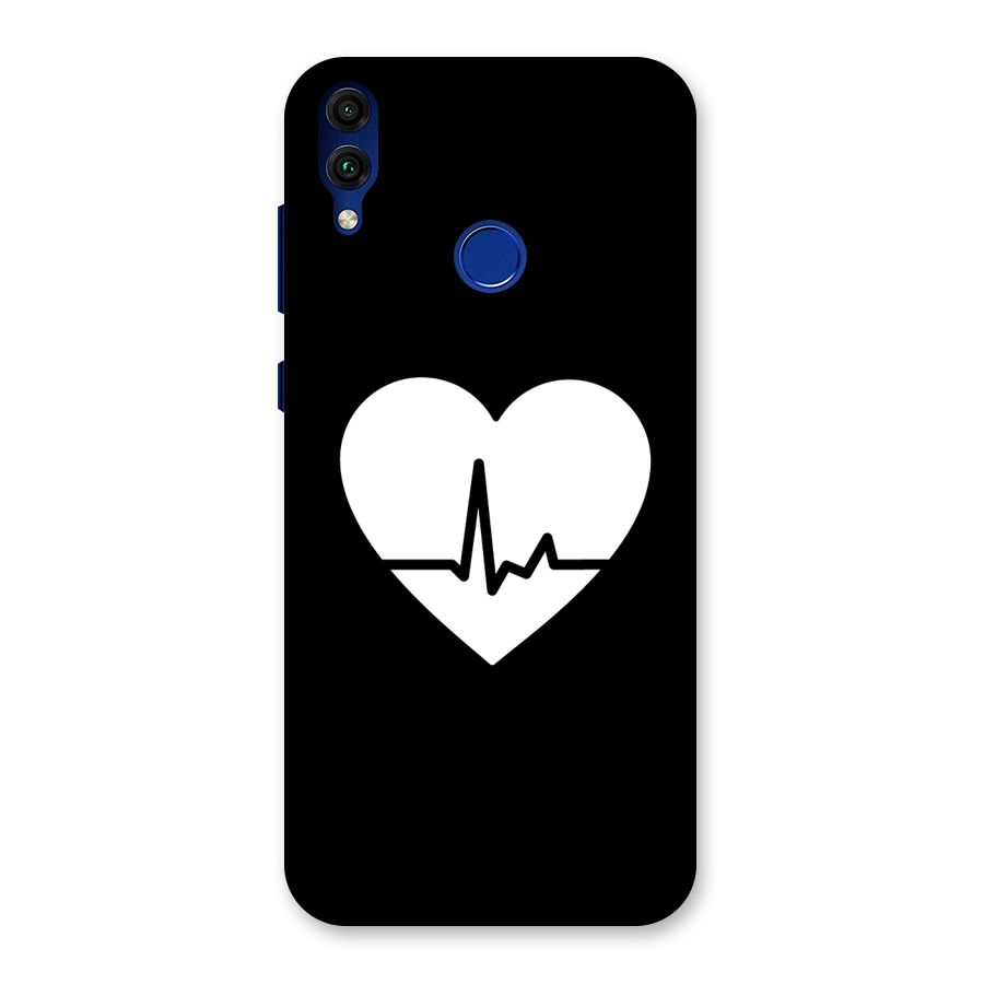 Heart Beat Back Case for Honor 8C