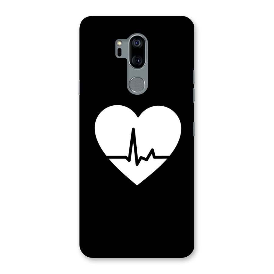 Heart Beat Back Case for LG G7