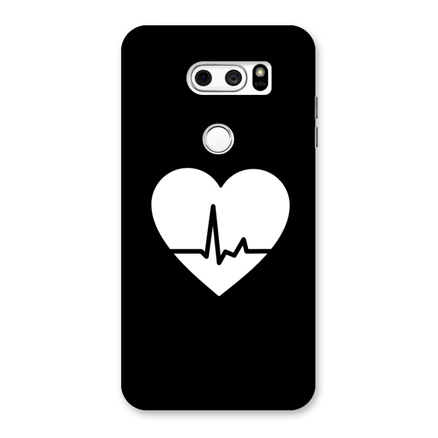 Heart Beat Back Case for LG V30