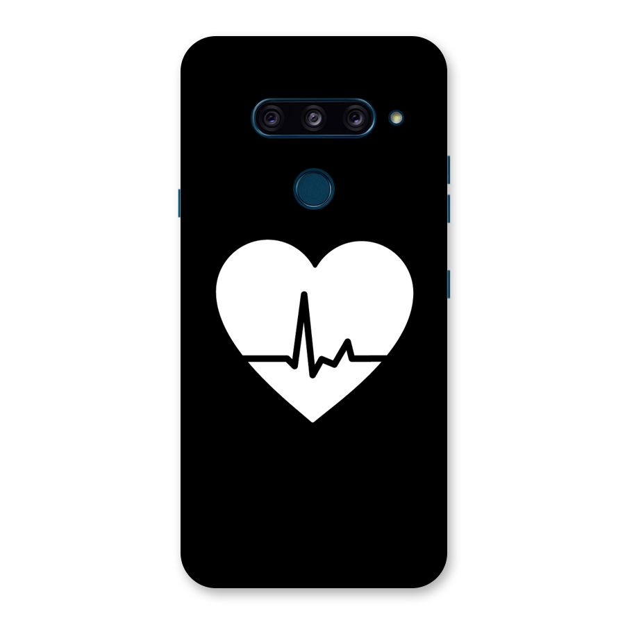 Heart Beat Back Case for LG  V40 ThinQ