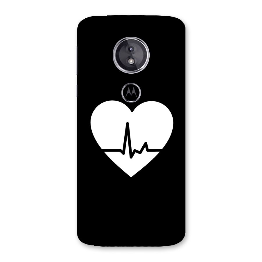 Heart Beat Back Case for Moto E5
