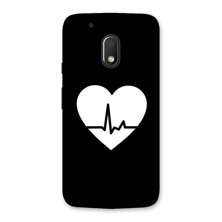 Heart Beat Back Case for Moto G4 Play