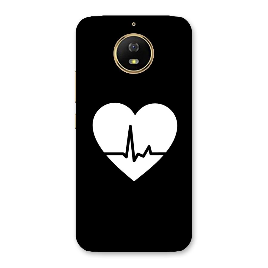 Heart Beat Back Case for Moto G5s