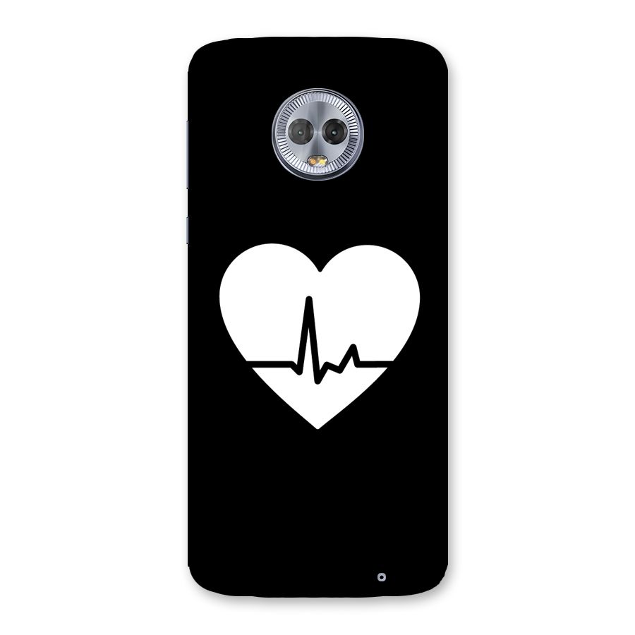 Heart Beat Back Case for Moto G6 Plus