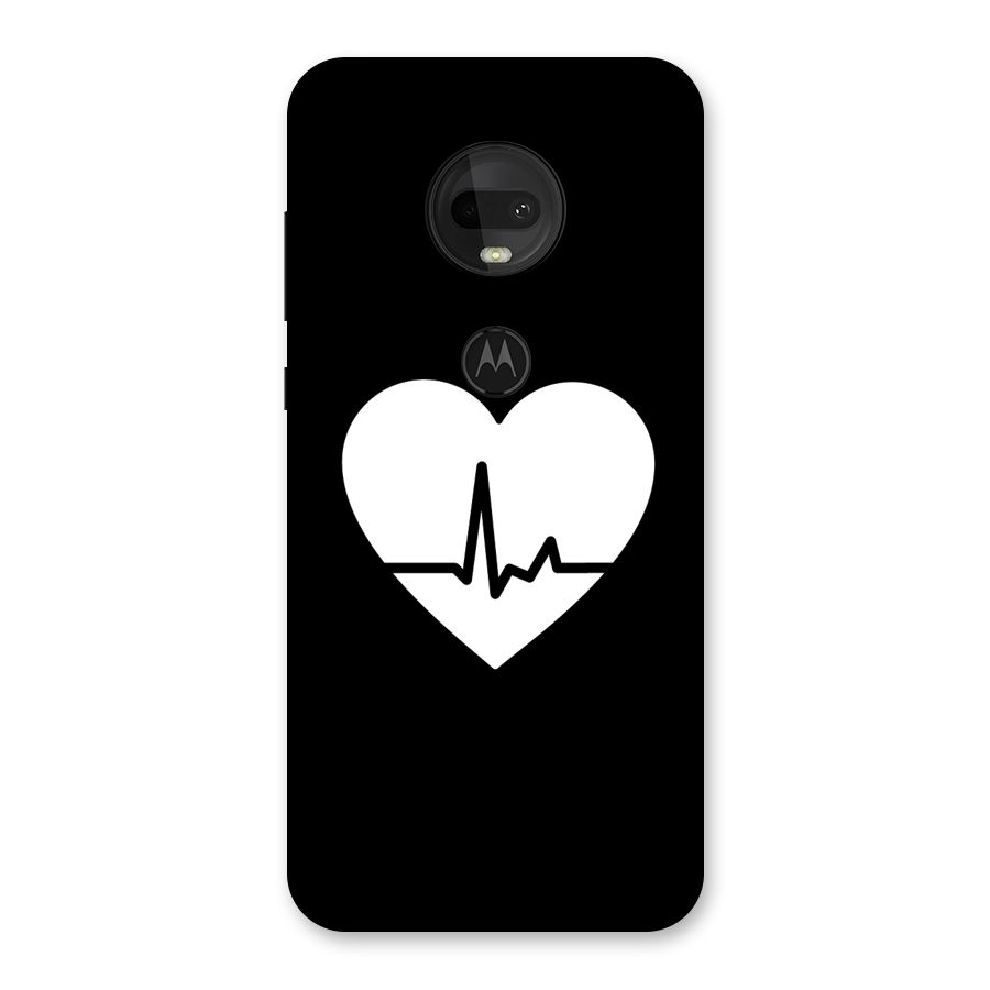 Heart Beat Back Case for Moto G7