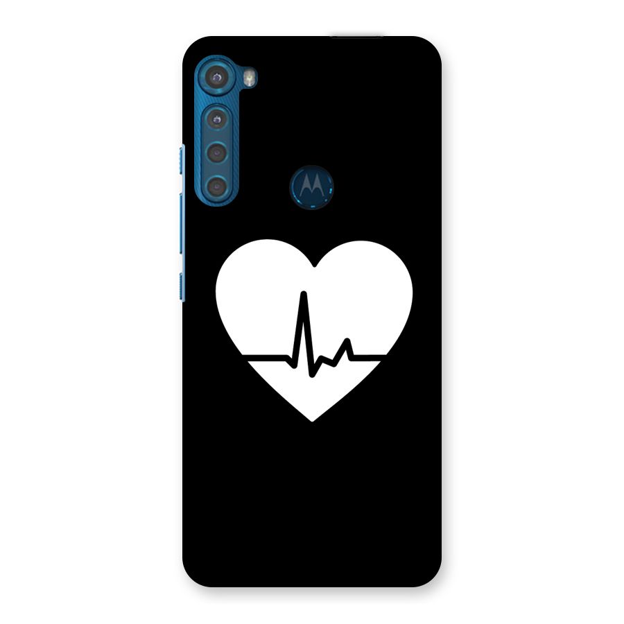 Heart Beat Back Case for Motorola One Fusion Plus