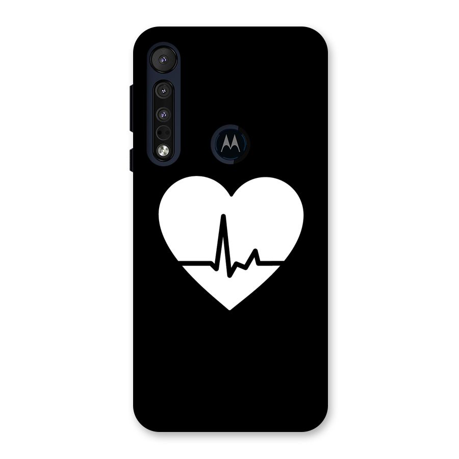 Heart Beat Back Case for Motorola One Macro
