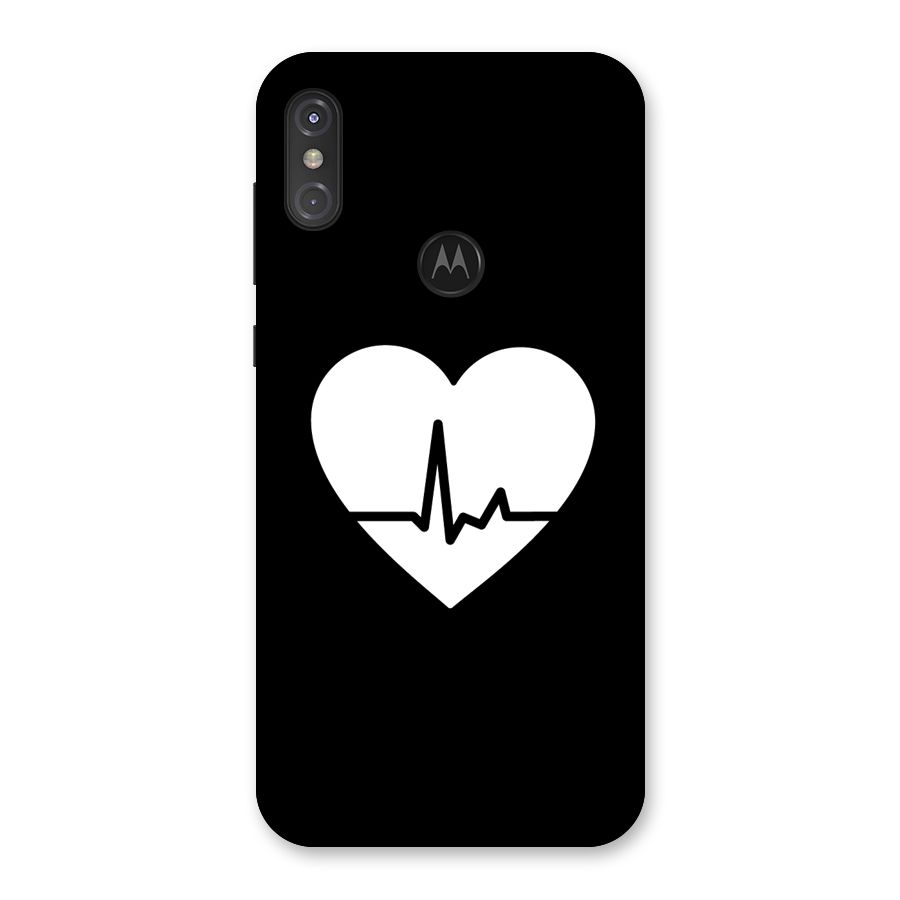 Heart Beat Back Case for Motorola One Power