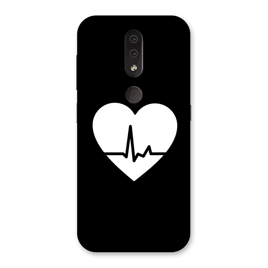 Heart Beat Back Case for Nokia 4.2