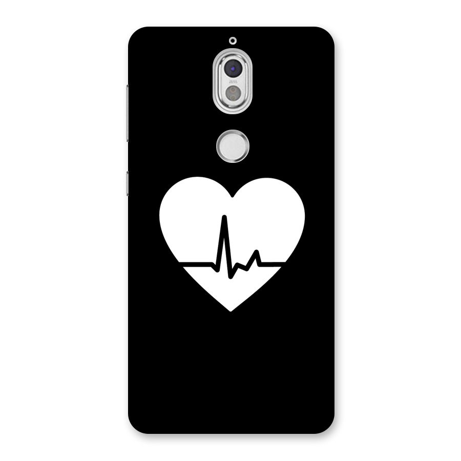 Heart Beat Back Case for Nokia 7