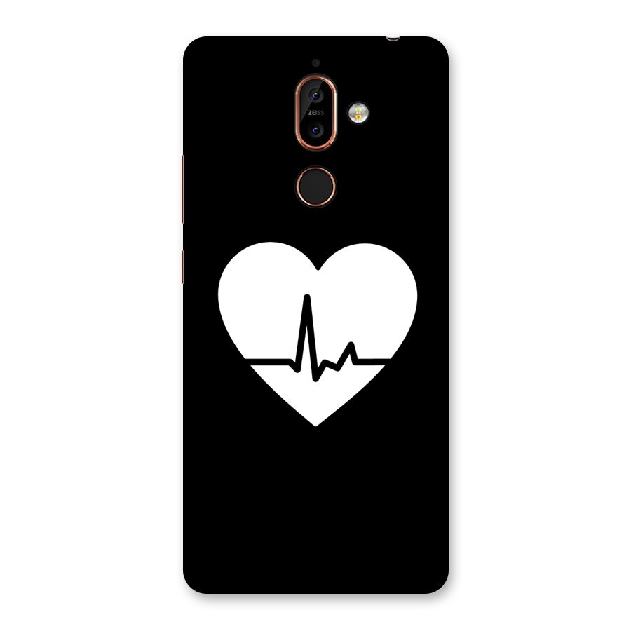 Heart Beat Back Case for Nokia 7 Plus