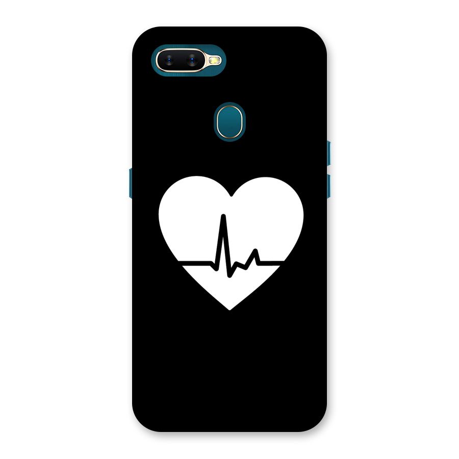 Heart Beat Back Case for Oppo A11k